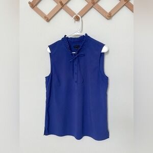 Talbots Women's Blue Sleeveless top, Size 12